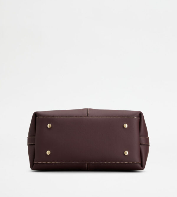 Tote Shopping Bag in Leather Small - Image 3
