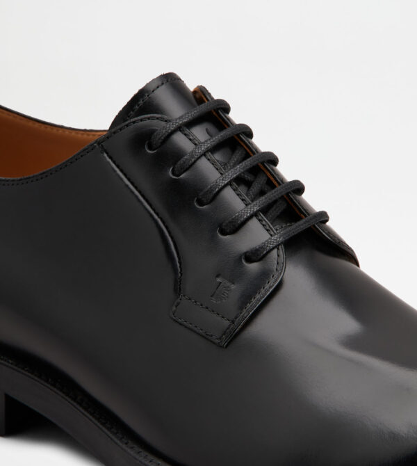 Lace-ups in Leather - Image 5