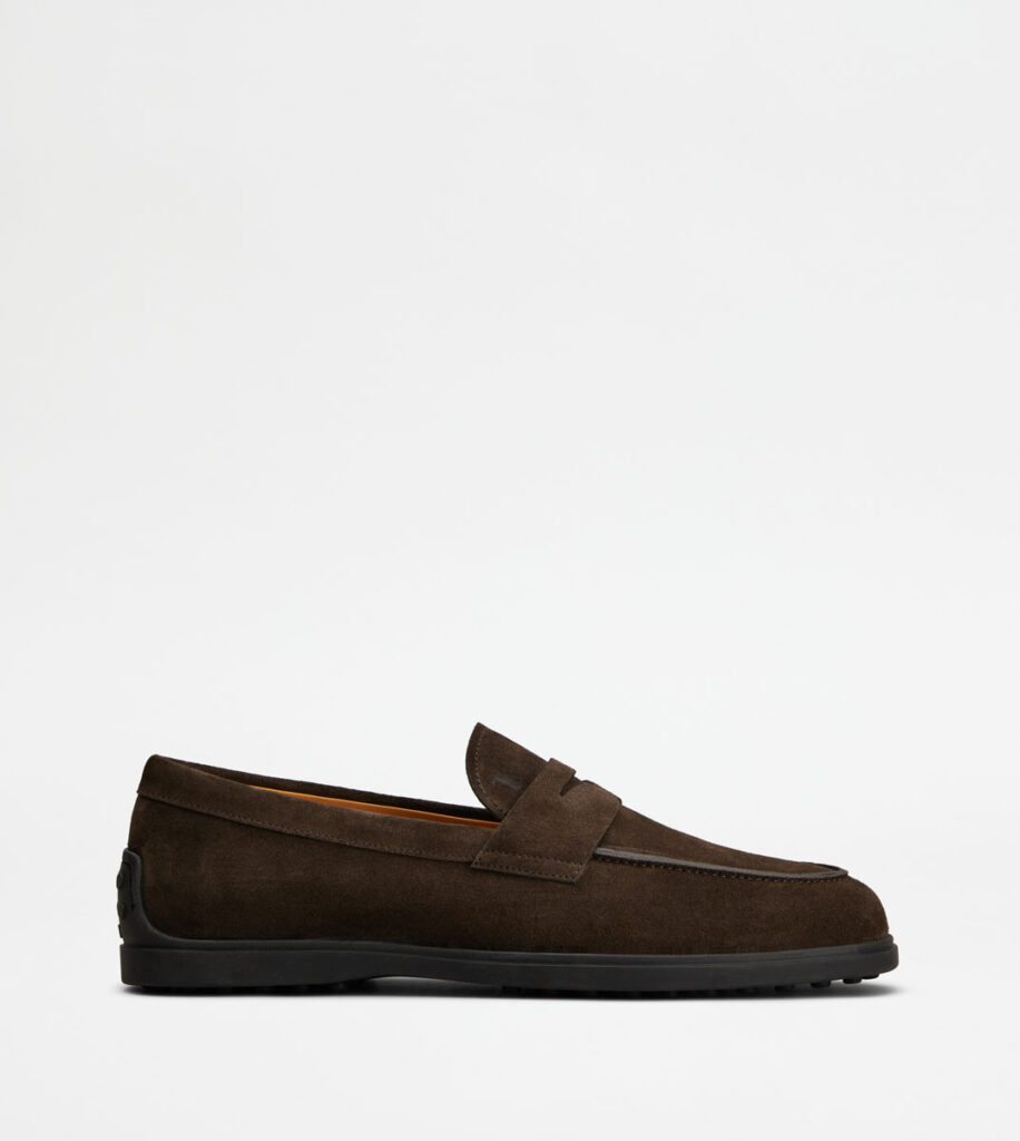 Loafers in Suede