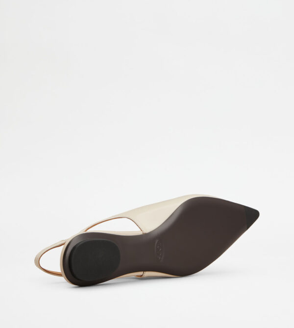 Slingback Ballerinas in Leather - Image 4