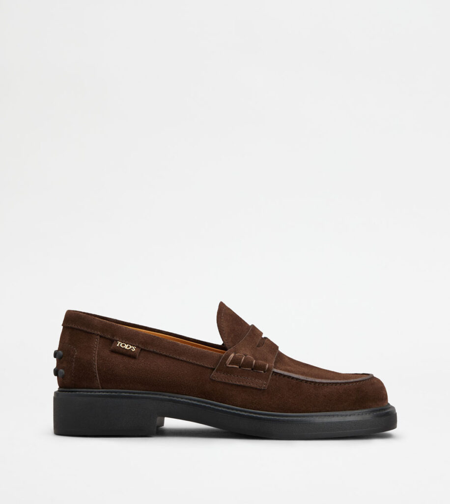 Loafers in Suede