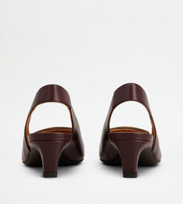 Slingback Pumps in Leather - Image 3