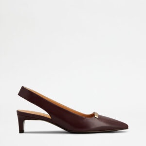 Slingback Pumps in Leather