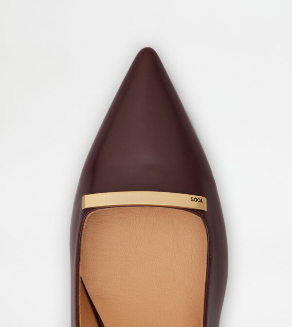 Slingback Pumps in Leather - Image 4
